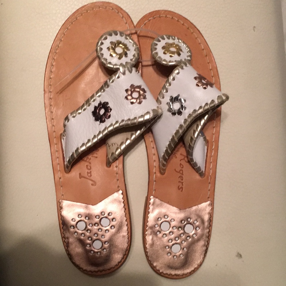 🆕 JACKS FLAT SANDAL BY JACK ROGERS 7